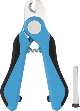Swihauk 649762637392 Professional Dog Nail Clippers With Safety Guard And File Heavy Duty Blue 1pk