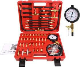 Hw8031n Szbrt Betooll Pro Fuel Injection Pressure Tester Kit Gauge 0-140 Psi With 9.49 7.89