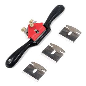 T Tulead 779288720350 Metal Spokeshave Adjustable Spoke Shave Woodworking Hand Cutting Tool With Blade