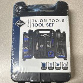 Twtsz-003 Talon Tools 90 Piece Tool Set With Hard Case Hammer Pliers Screwdriver