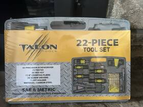 Xwt-120-3 Talon Tools - 22 Piece Tool Set New Sealed Box Carbon Steel Screwdrivers Etc