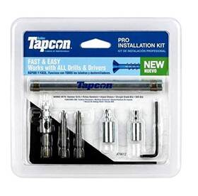 Tapcon 092097790131 79013 Pro Installation Tool Kit With Star Bit For Concrete Anchors