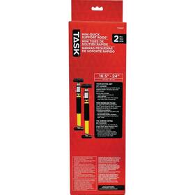 T74507 Task 6-1/2 Inch To 24 Eva Mini Quick Support Rod 2-pack