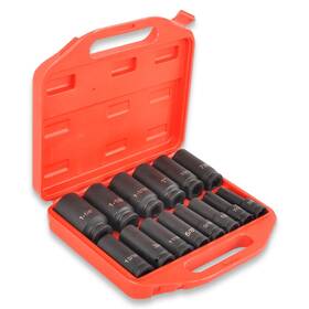 Sp0126 Tbapfs 1/2 Inch Impact Socket Set 14 Piece 6 Point Standard Sae