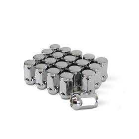 Wh-ln1415138ch20 Tc Sportline 20 Pcs Chrome Bulge Acorn Wheel Lug Nuts 14x1.5 Closed End