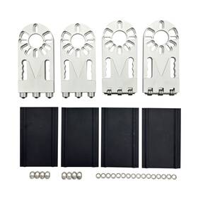 053392 Techtongda 4pcs/set Automotive Chassis Stress Relief Tool Bushing Adjustment Reset Kit