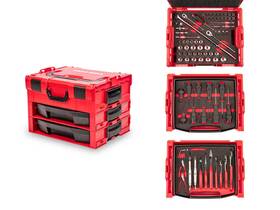 Olb99002 Tekton 1/4 3/8 Inch Drive 6 Point Mechanics Tool Set In Box 127 Piece