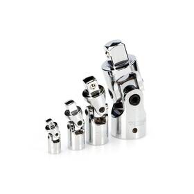 Sha99006 Tekton Beveled Edge Universal Joint Set Radiused Corners Chrome-plated 4-piece