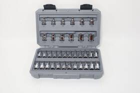 Skt15402 Tekton Other 36-piece 3/8 Inch Drive Torx/tr Torx Bit And External Star Socket Set