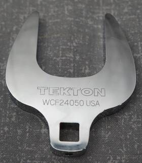 Wcf24050 Tekton 1/2-inch Drive 50mm Full Polish Crowfoot Wrench Made In Usa