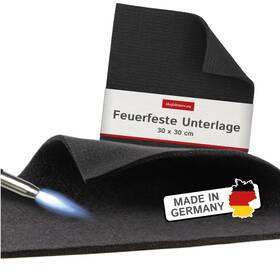 The Felt Store 738726125522 High Temp Plumbers Pad Black 12 Inch X 1/8
