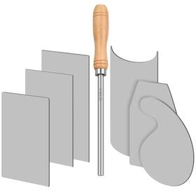 Therwen-burnisher-01 Therwen Card Scraper Burnisher And 6 Pcs Cabinet Set For Woodworking