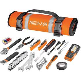 240119 Thewholesalehouse Tools2go Tool Set With Roll Up Pouch For Motorcycle/auto/atv 83 Piece