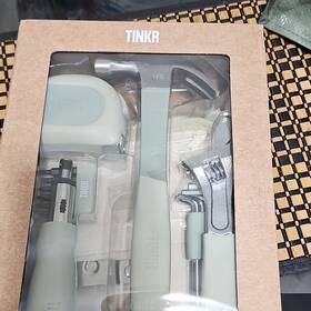 Tnkr-is-7 Tinkr Home Essential Kit Canvas Roll Up Bag 6 Piece Tool Set