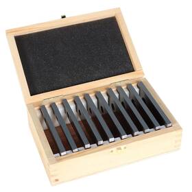 Tinvhy 903036766435 10-pack 1/8in Thick 4in Long Steel Parallel Set .0002in Hardened Precision Ma