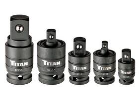 Titan 802090161506 Tools - 5-pc Wobble Adapter Set 16150