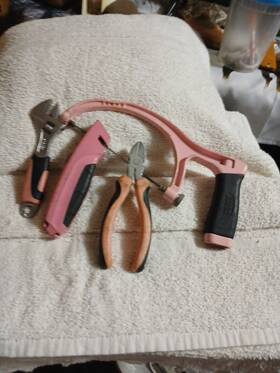 Tomboy 876543321223 Tom Boy Tools Pink - Tool Set 4 Pieces Residential Or Commercial Applications
