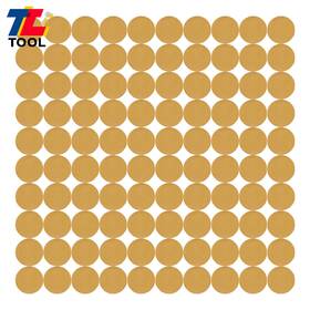 Tl2088944 Tool Library 320 Grit Sand Paper 100-pieces 5 Inch Sanding Disc No-hole Hook And Loop
