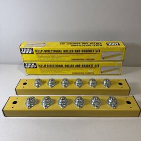 240-1636 Tool Shop 2 Multi-directional Roller And Bracket Set Woodworking
