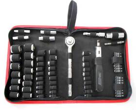 Mo2437095 Tool Shop 70 Piece 3/8 Inch Drive Sae And Metric Mechanics Set Drop Forged Carbon Steel