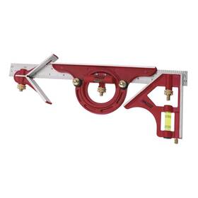 Ts-18113 Tool Shop 12 Inch Combination Tri-square Milled Faces Metal Stock
