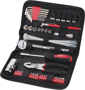 Tools 313115110183 56 Piece Compact Sae Auto Tool Set In Zippered Case Small Mechanic S