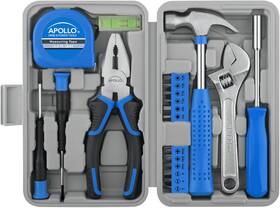 Dt1031 Tools 20-piece Compact Diy Household Tool Set Book-sized Home Repair Kit With