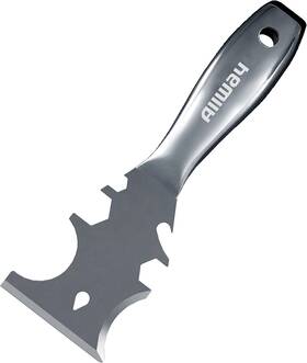 Uxg12 Tools Inc. Stainless Steel 12-in-1 Pro Painters Multi-tool With Hammer End