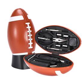 Toolzilla 060639920471 Basic Tool Kit In Football Design 25-piece - 8.6 Inch X 4.8 Inches-comprehensive