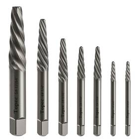 Topec T8061 Damaged Screw Extractor Set 7 Piece Easy Out Bolt For Easily