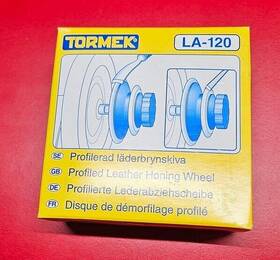 La-120 Tormek Profiled Leather Honing Wheel - Nib
