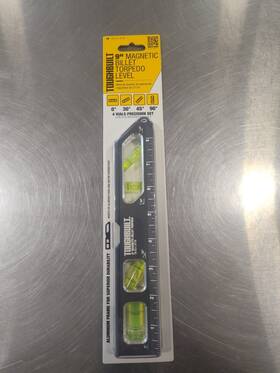 Tb-h2-l-9t-m Toughbuilt Tbh2l9tm Magnetic Billet Torpedo Level 9-in