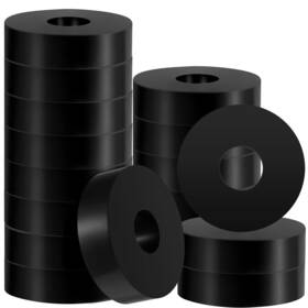 Treela 445009054020 Rubber Isolation Pads Thick Washers 1.5 Inch Od 0.5 Id 0.4ftft M