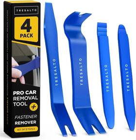 Tresalto 313105619603 Auto Trim Removal Tool Set - 4pcs No Scratch Plastic Pry Kit