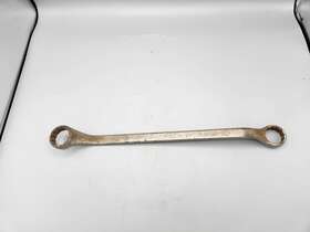 T6236 Tru Test Vintage 1 1/8 Inch And 1/16 Double Box End Offset 12pt Wrench