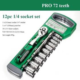 Turbo-roofinds 445048032065 Socket Sleeve Wrench Set Car Repair Tool Hand Tools Key Ratchet Wren