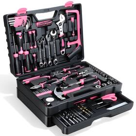 Tverim 740953398266 Tool Set- 412 Piece Home Repair/auto Kit Storage Organizer With Drawers