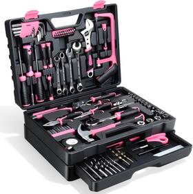 Tverim 744110632484 Tool Set- 412 Piece Home Repair/auto Kit Storage Organizer With Drawers T