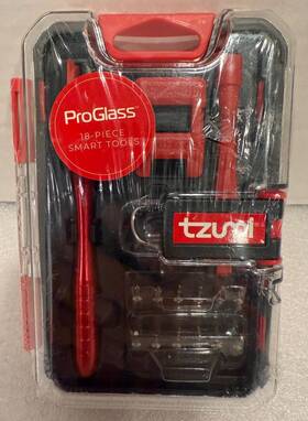 Tzumi 841351162050 Proglass 18-piece Smart Tool Set Use On Smartphones/small Electronics New