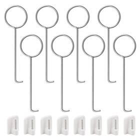 Uf-ha1071-g-us Ufurmate Drain Grid Puller 8pcs Steel Key Lifting Hooks With Self-adhesive