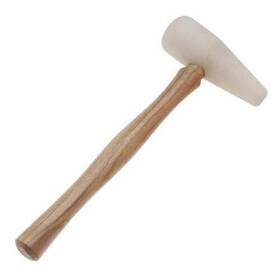 Uj Ramelson Co 858623006714 Domed Nylon Hammer Large 5 Head Plastic Mallet Forming Dapping Metalsmith 8 Oz