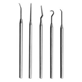 Ullman 032513100304 Mp-6 Pick And Hook Set Steel 5-9/16 Inch L 5 Pcs