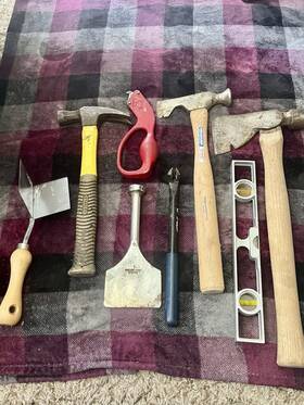 Unbranded Ajc Vaughan Roberts Stanley 079423094200 Vintage Construction Tool Bundle Roofing Shingles Drywall Nails Carpet Ect