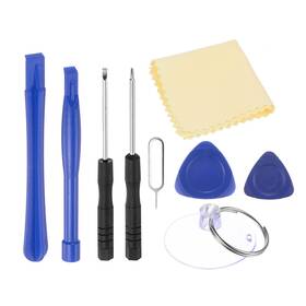 S23051200ux1172 Unique Bargains 8in1 Set Electronics Repair Tool Kit Plastic Pry Bar Cleaning Cloth For Screen