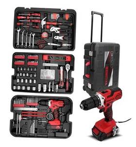 Ds01-ts284-01-rd United Innovations Home Tool Set Kit - 286 Pcs Auto Repair With Rolling 286-pieces