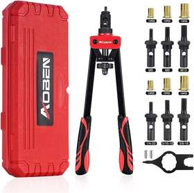 Ab7002 United Sales Aoben 14 Inch Rivet Nut Tool Professional Hand Setter Kit Labor-saving