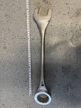 12128 Urrea 4 In 12-pt Combination Chrome