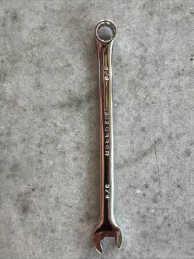 1212l Urrea 3/8 Polished Wrench New 9.5 Mm