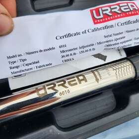 6016 Urrea Torque Wrench 20-150 Ft-lb 1/2dr Proto Mexixo