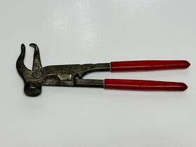 Urrea 660731606218 Tools Usa Made Vintage 25k Wheel Balance Weight Pliers Red Grip